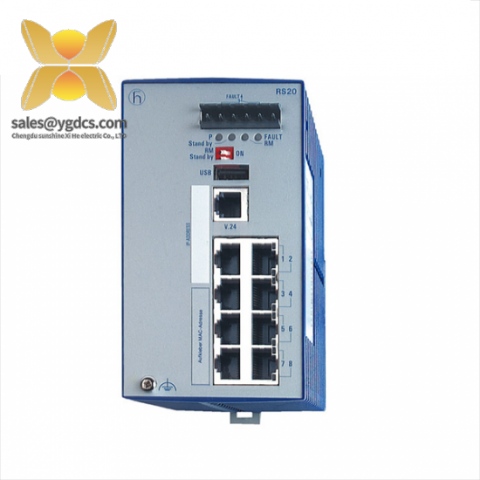 Hirschmann RS20 - High-Performance Industrial Ethernet Switch, 24VDC, 5 Ports, 0-60°C, Class 1 Div. II Rated