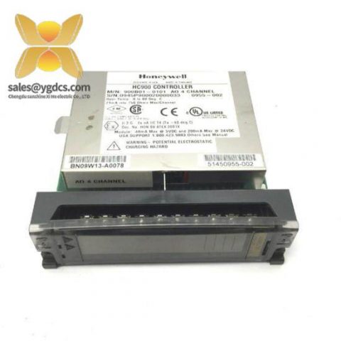 Honeywell 900B01-0101 HC900 4-Point Analog Output Module
