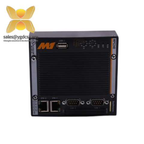 Bachmann MPC270 CPU Module, Industrial Control Solutions