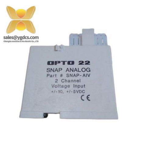 Opto 22 SNAP-AIV Digital Input Module - Advanced Industrial Control, 200 Characters or Less