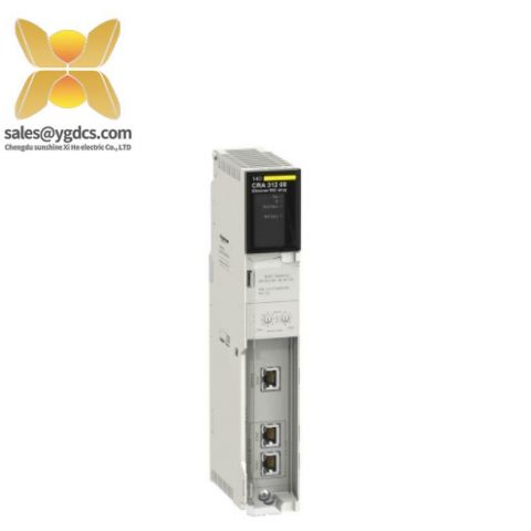 Schneider 140CRA31200 Ethernet RIO Drop E/IP 1CH Adaptor Module, for Industrial Automation Control Systems