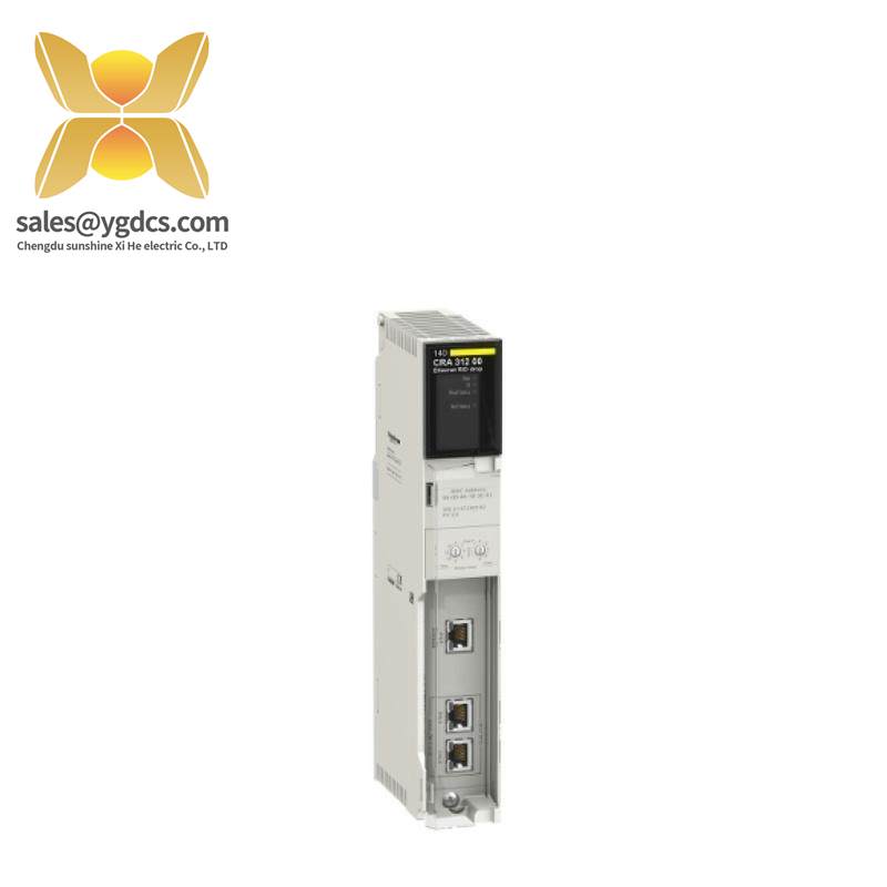 schneider_140cra31200_1.jpg Schneider 140CRA31200 Ethernet RIO Drop E/IP 1CH Adaptor Module, for Industrial Automation Control Systems