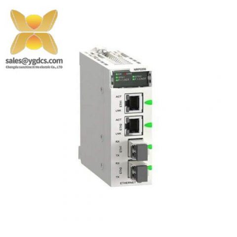 Schneider Electric's BMXNRP0200 Fiber Optic Converter Module: Precision and Reliability in Industrial Control Solutions