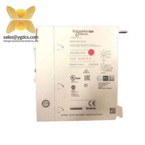 Schneider Electric's Advanced BMXP3420302H PLC Processor Module