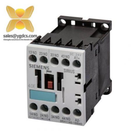 SIEMENS 3RH1140-1PA00 - High-Performance Contactor Relay for Industrial Control Systems