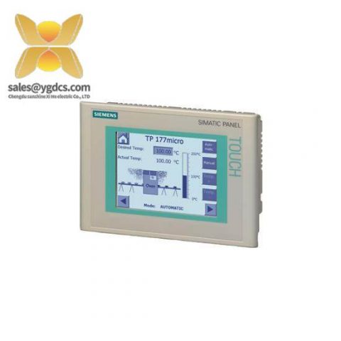 SIEMENS 6AV6 640-0CA11-0AX1 Micro Touch Panel for Industrial Control