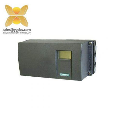 SIEMENS 6DR5020-0EN01-0AA0 Smart Electropneumatic Positioner for Advanced Control Systems