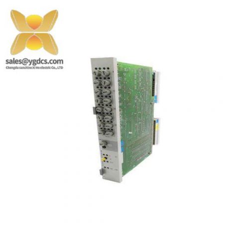 Siemens Teleperm M/ME Binary Output Module 6DS1606-8BA, Advanced Control Solutions for Industrial Automation