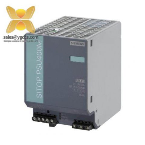 Siemens 6EP1536-3AA10 Power Supply Input