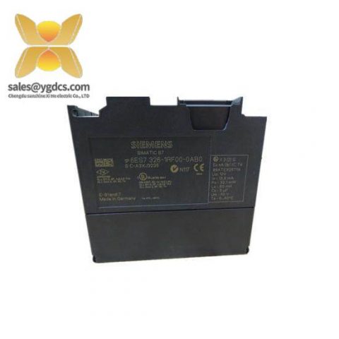 Siemens 6ES7 326-1RF00-0AB0: Advanced PLC Module for Industrial Automation