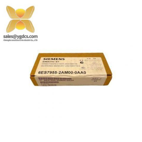 Siemens 6ES7955-2AM00-0AA0 Memory Card: Advanced Industrial Control Solutions