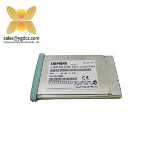 Siemens 6ES7 952-0AF00-0AA0 | Industrial RAM Memory Card - 4MB
