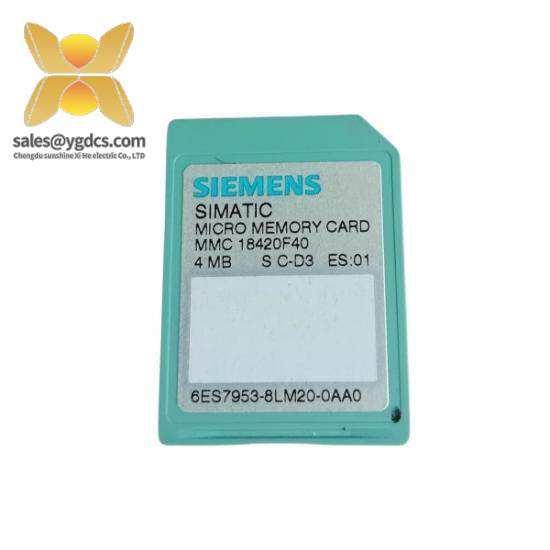 siemens_6es7_953-8lm20-0aa0_micro_memory_card.jpg Siemens 6ES7 953-8LM20-0AA0 Micro Memory Card - Industry Standard PLC Component