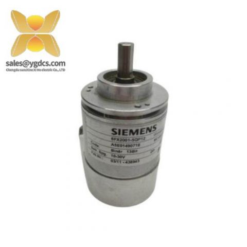 SIEMENS 6FX2001-5QP12 ENCODER ABSOLUTE VALUE 13 BIT CLAMP FLANGE