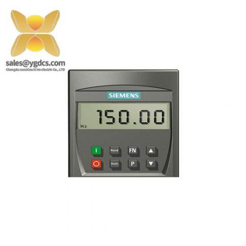 SIEMENS 6SE6400-0BE00-0AA1 - Advanced Control Panel for Industrial Automation