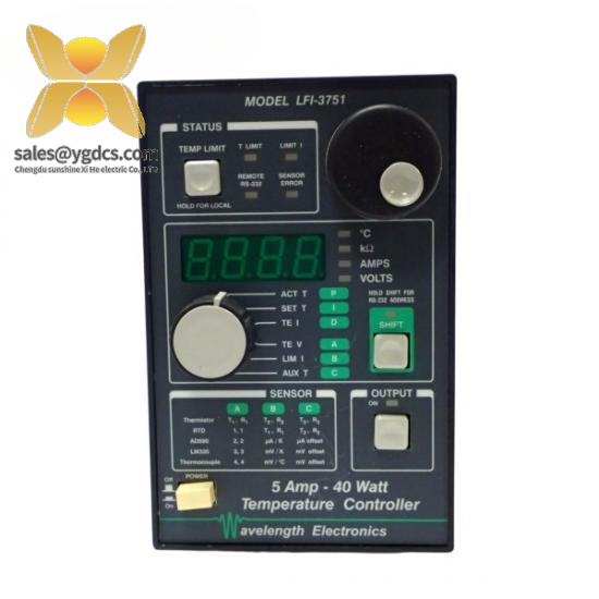 wavelength_electronics_lfi-3751_temperature_controller.png Wavelength Electronics LFI-3751 Industrial Temperature Controller