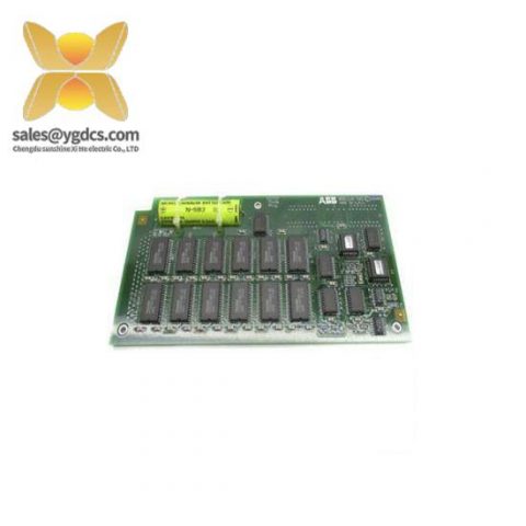 ABB 086318-501 STATIC RAM MODULE - Advanced Memory Solution for Industrial Automation