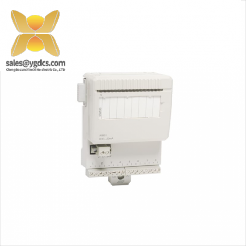 ABB 3BSE020512R1 AI801 - 8-Channel Analog Input Module, Precision for Industrial Automation