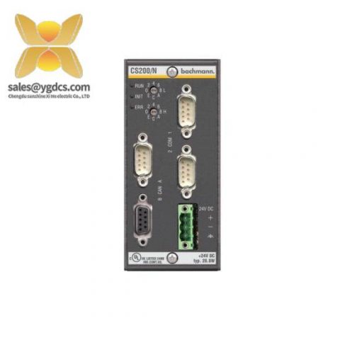 Bachmann CS200/N - High-Performance CANopen Slave Module for Industrial Automation