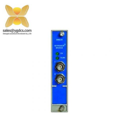 Bently Nevada 3500/25-01-03-00 Enhanced Keyphasor Module - Precise Monitoring for Industrial Control Systems