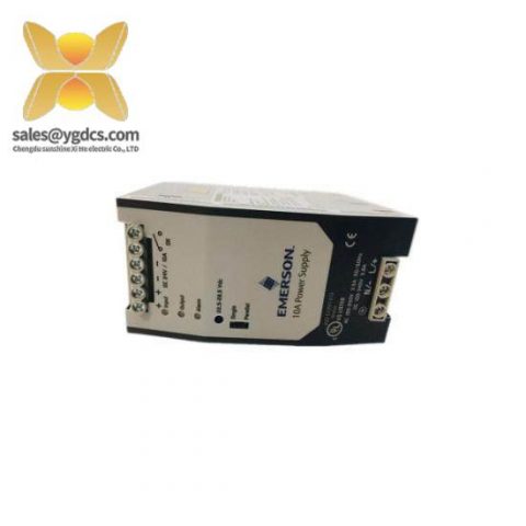 EMERSON 1X01047H01L1: Reliable Ovation DCS Power Supply for Industrial Automation