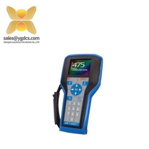 Emerson 475FP1EKLUGMT Field Communicator - Industry-Leading Handheld Diagnostics, Bluetooth & Advanced Field Support