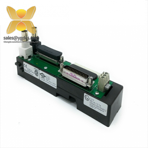 Emerson KJ4001X1-NB1: 12P3368X012 Left Cable Extender Module for Industrial Automation