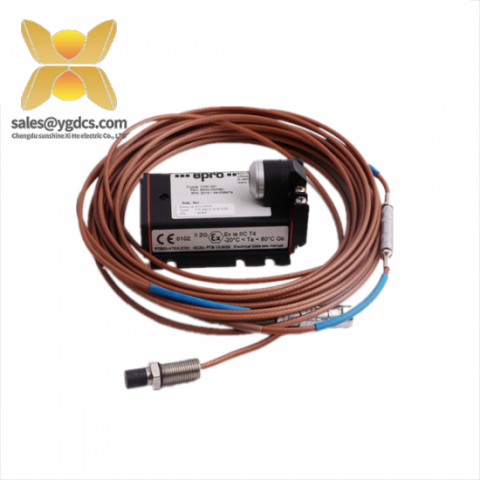 EPRO PR6423/002-000 + CON021 Eddy Current Signal Converter; Manufacturer: Emerson