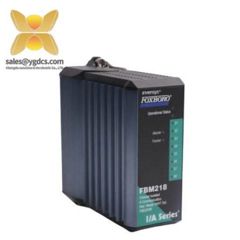 Invensys Foxboro FBM218 P0922VW Output Module, Control Systems Innovation