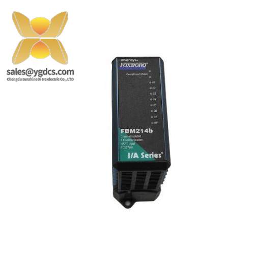 foxboro_fbm214b_rh927ah.jpg FOXBORO FBM214B RH927AH - Advanced Control Module for Industrial Automation