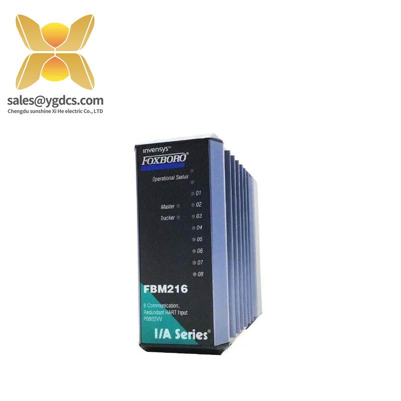 foxboro_fbm216.jpg FOXBORO FBM216 Function Module for Industrial Control Systems