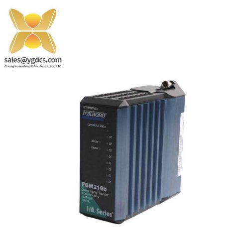 FOXBORO FBM216B High-Performance I/O Module for Industrial Automation