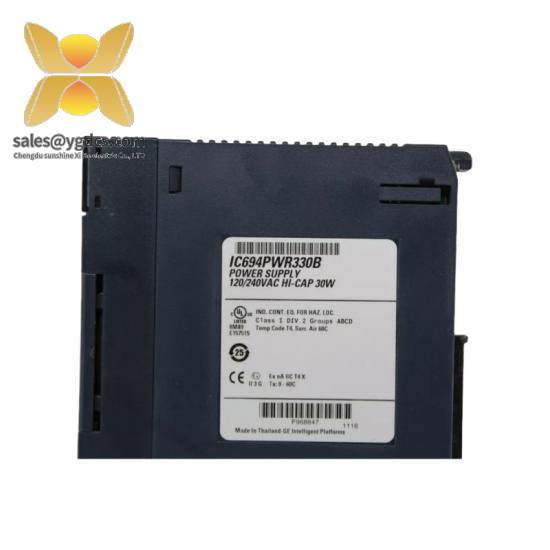 ge_fanuc_ic694pwr330_power_supply_1.jpg GE FANUC IC694PWR330 Power Supply; Manufacturer: GE-FANUC