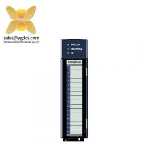 GE IC695ALG626 Analog Input HART Module, High Precision Industrial Automation