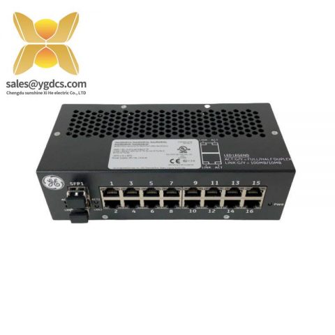GE IS420ESWBH2A - Industrial Ethernet Switch for Mark VIe Systems