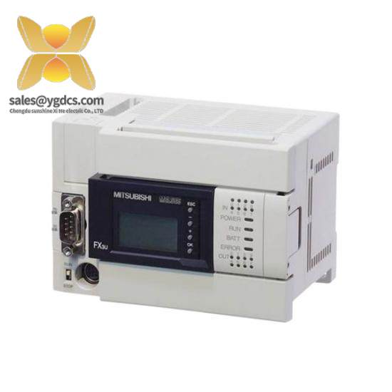 mitsubishi_fx3u-48mt_programmable_logic_controller.jpg Mitsubishi FX3U-48MT Programmable Logic Controller - Advanced Industrial Control Solution