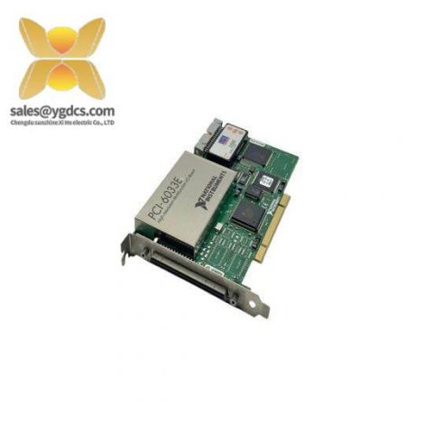 National Instruments PCI-6033E Data Acquisition Card - High Precision, Multi-channel