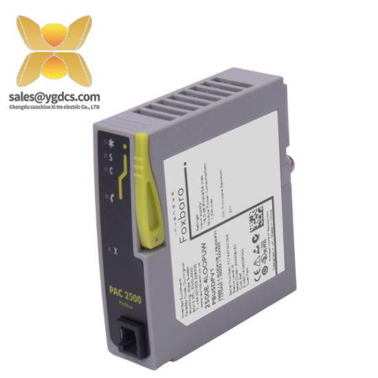 pac2500_invensys_foxboro_controller_1.jpg Invensys Foxboro PAC2500 Controller - Advanced Process Control Solution