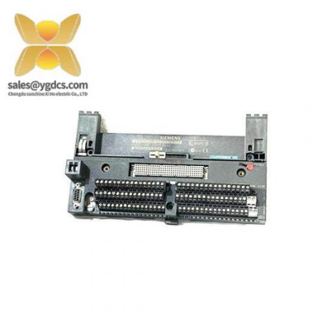 SIEMENS 6ES7193-0CB10-0XA0 Terminal Block - High Performance, Durable Connection for Industrial Automation