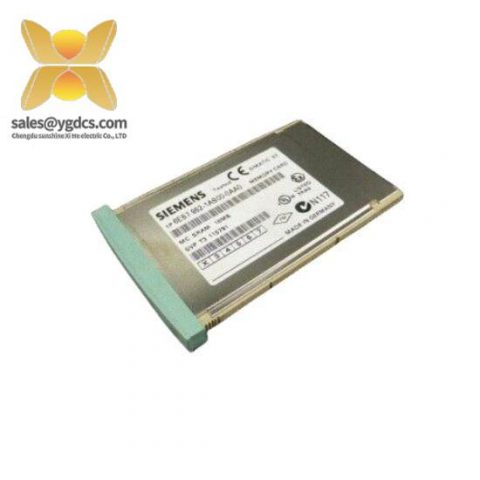Siemens 6ES7 952-1AS00-0AA0 | 4MB RAM Memory Card - Industrial Control Applications