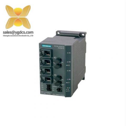 SIEMENS SCALANCE X204-2 IE Switch, High-Performance Industrial Networking