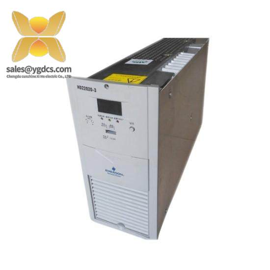 emerson_hd22020-3_rectifier_module.jpg EMERSON HD22020-3 Rectifier Module for Industrial Control Systems