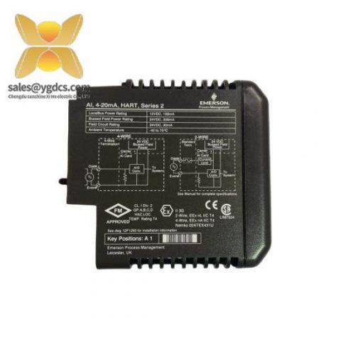 Emerson VE4003S2B2 DeltaV Analog Input Module