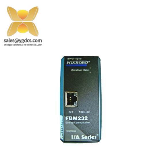 foxboro_fbm232_p0926gw_i_a_series.jpg FOXBORO P0923MX Power Module, Essential for Industrial Automation