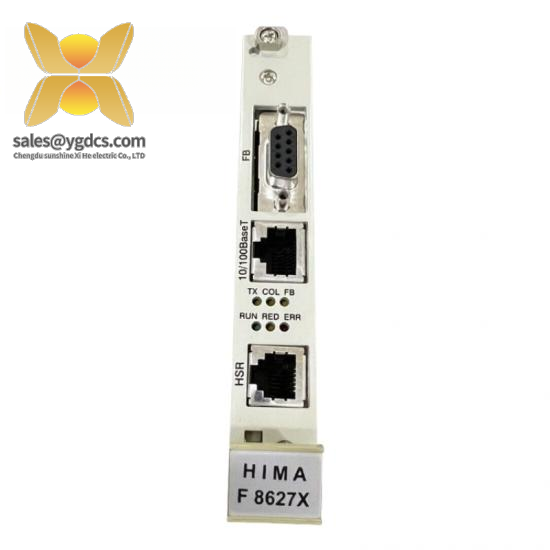 hima_f8627_3.png HIMA F8627 Controller Module for Industrial Automation, 190 Characters