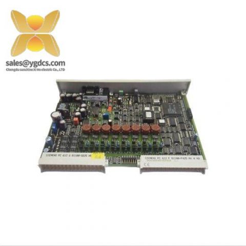 SIEMENS 6DS1701-8AB: High-Precision 8-Channel Analog Input Module for Industrial Automation