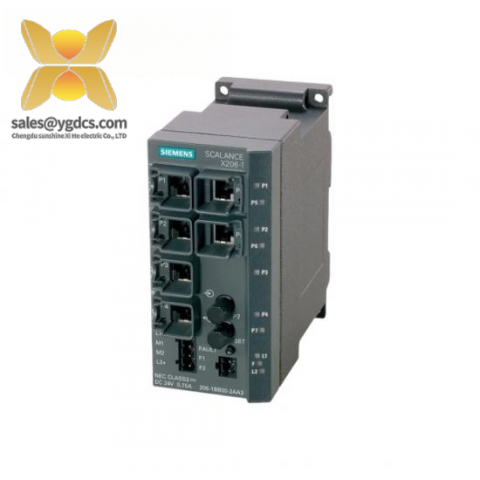 Siemens 6GK5206-1BB10-2AA3 SCALANCE X206-1 Industrial Ethernet Switch